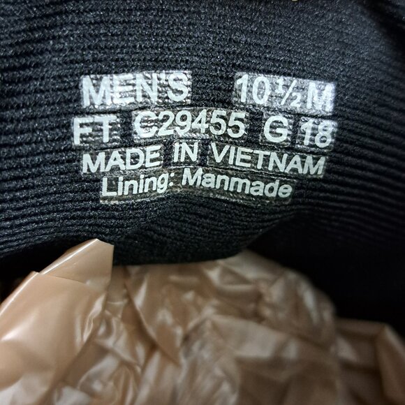 Cole Haan Mens Original Grand OS Cap Toe Laced Boots Black Leather Sz 10.5M - Picture 7 of 13